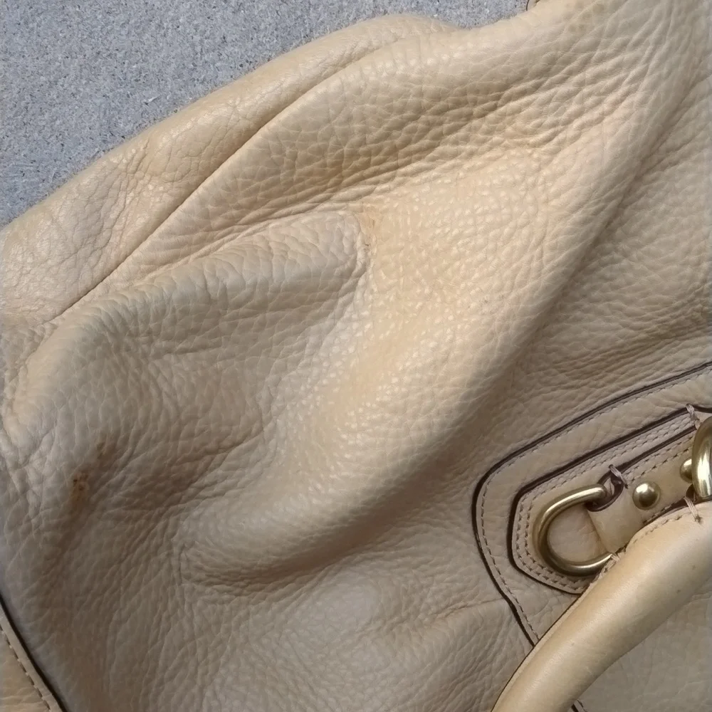 VINTAGE COACH, MADISON SABRINA Large, CAMEL/Gold